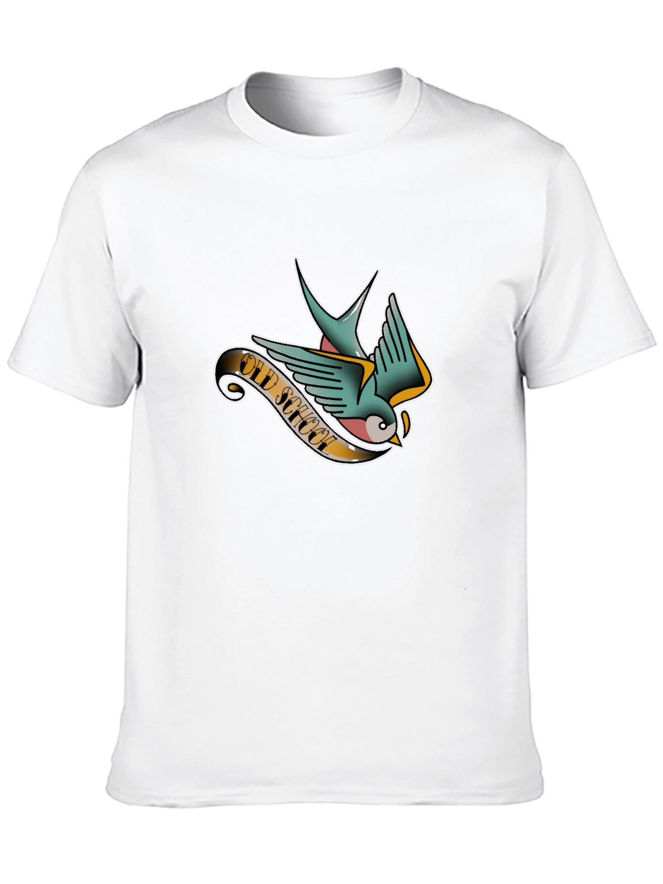 Old School Tattoo Bird Graphic Tee