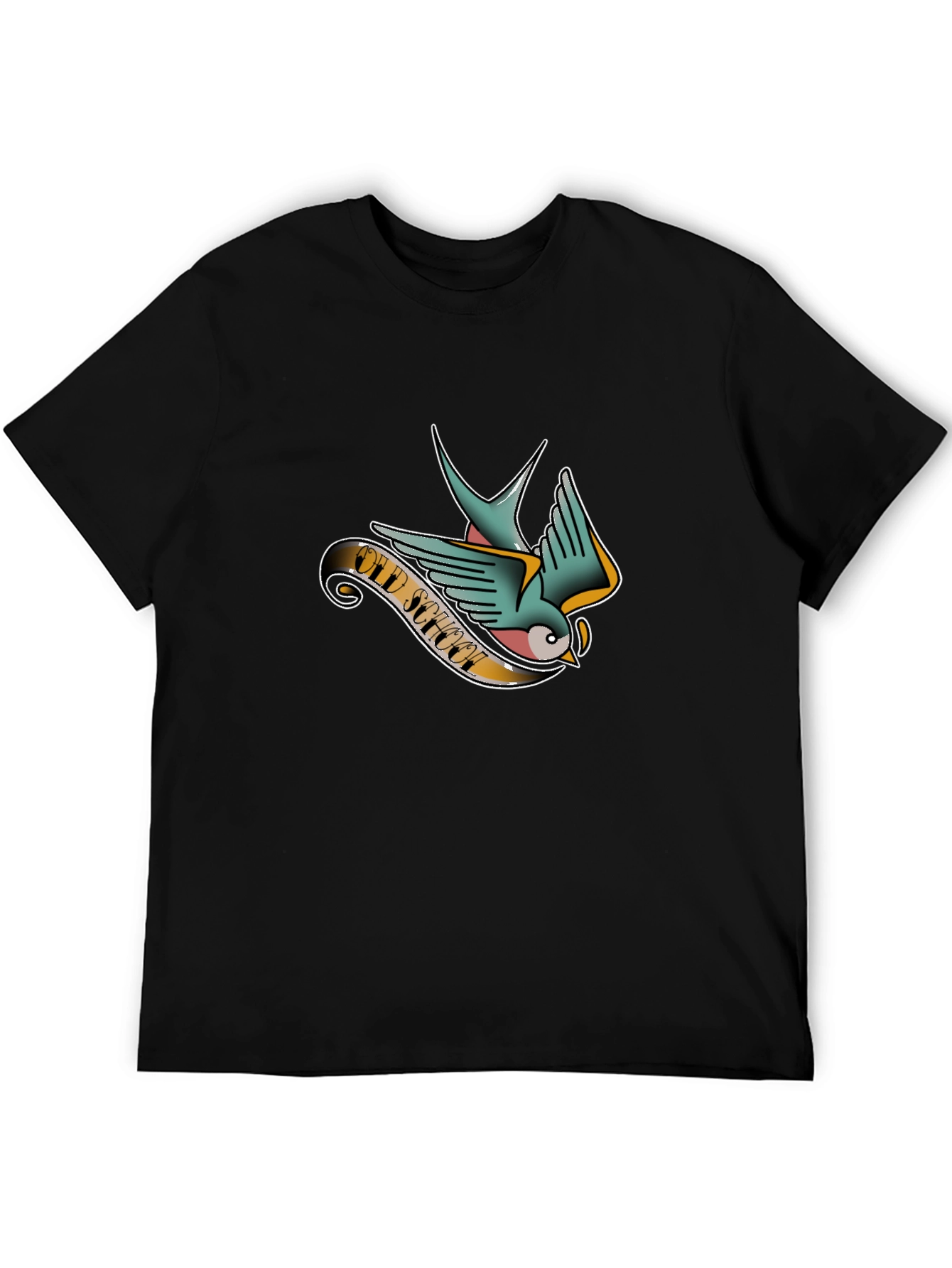 Old School Tattoo Bird Graphic Tee
