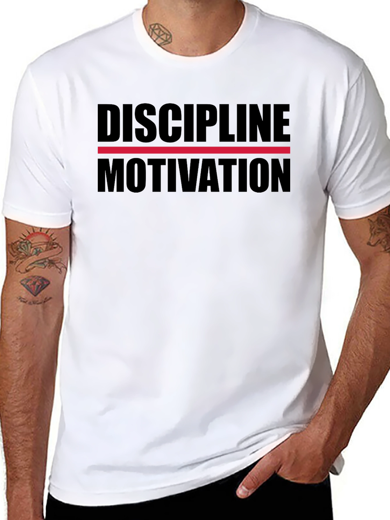 Discipline Motivation Graphic Tee