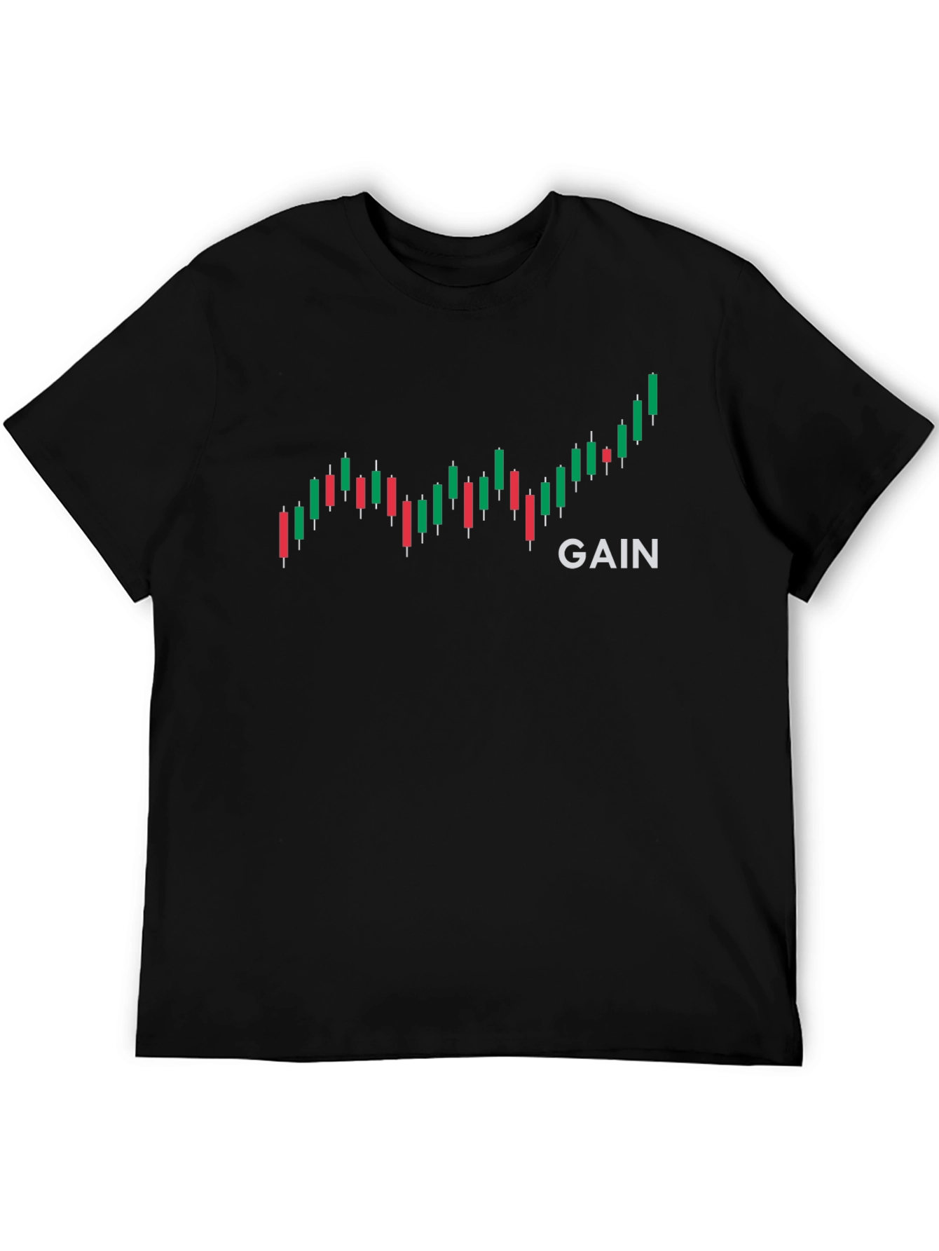 Gain Chart T-Shirt - Investor Style