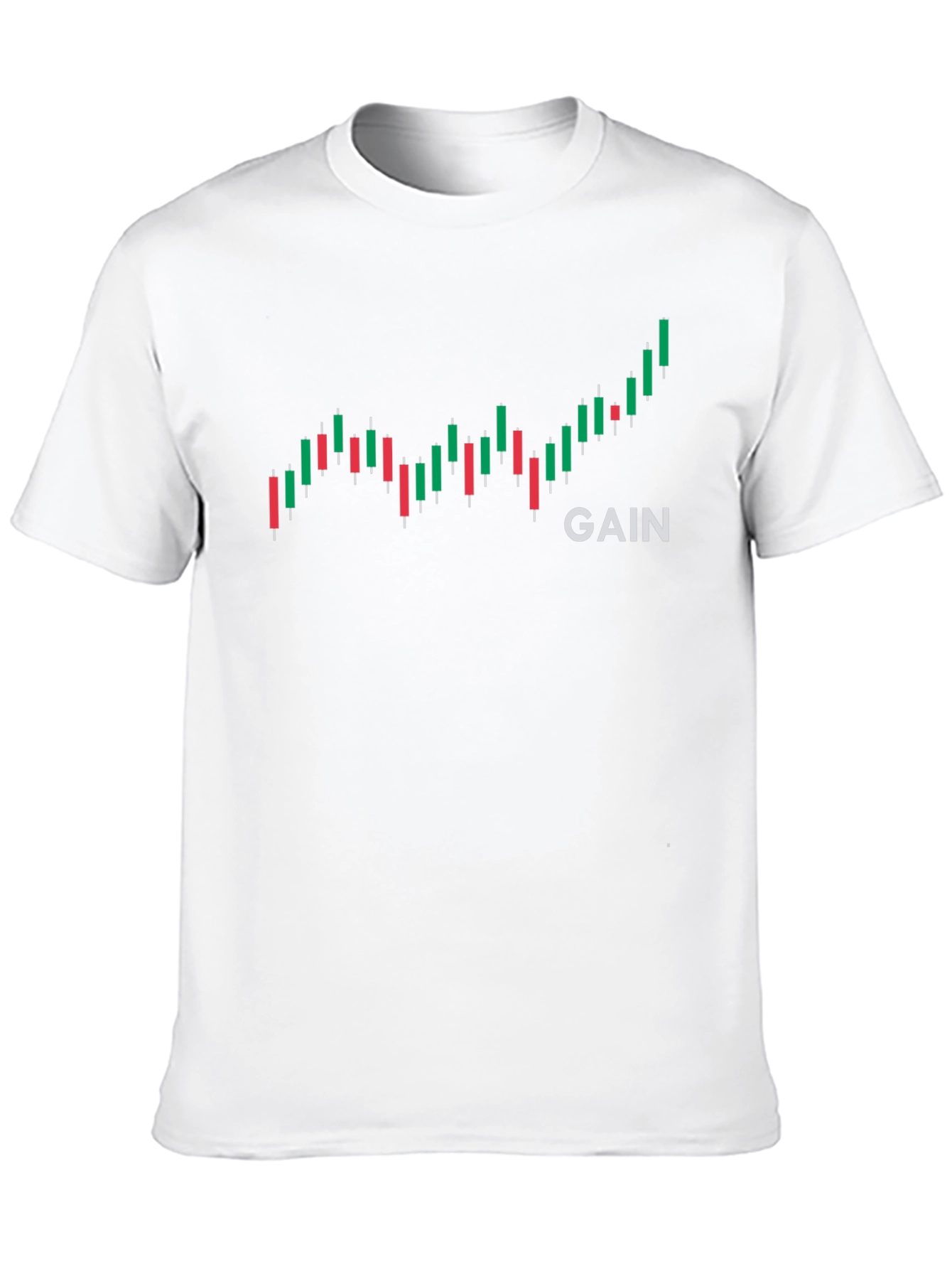 Gain Chart T-Shirt - Investor Style