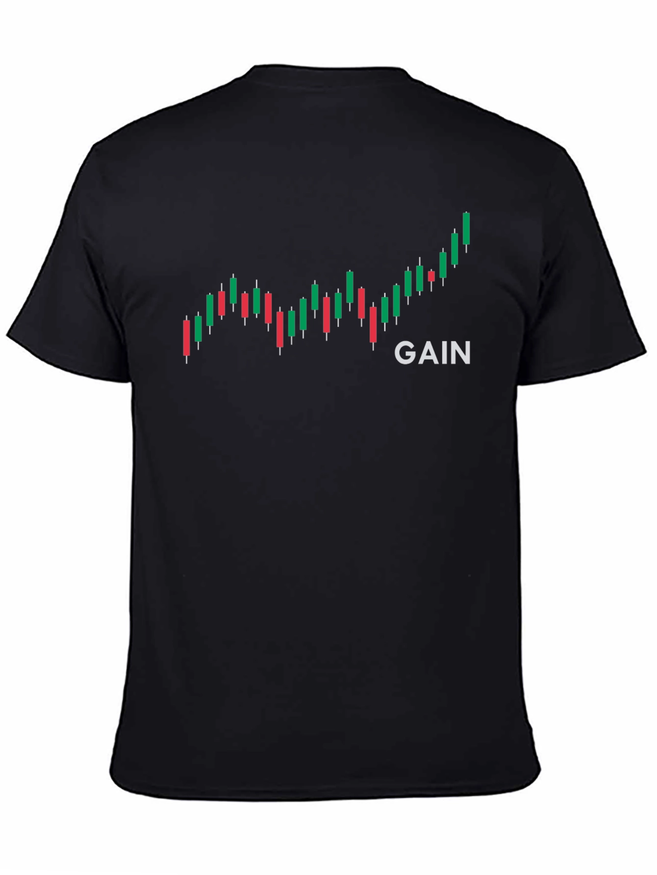 Gain Chart T-Shirt - Investor Style