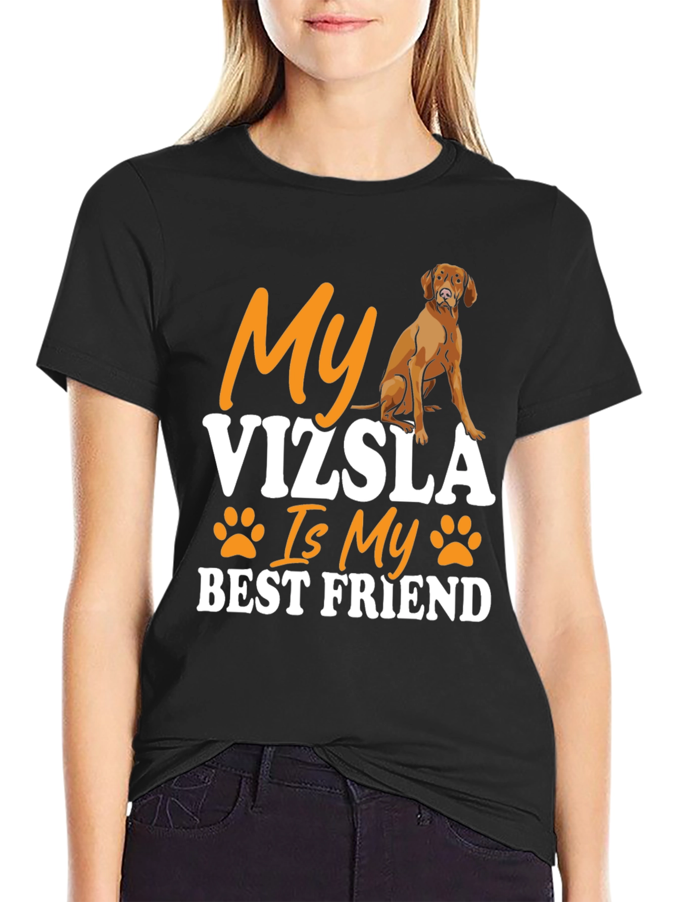 My Vizsla Is My Best Friend T-Shirt