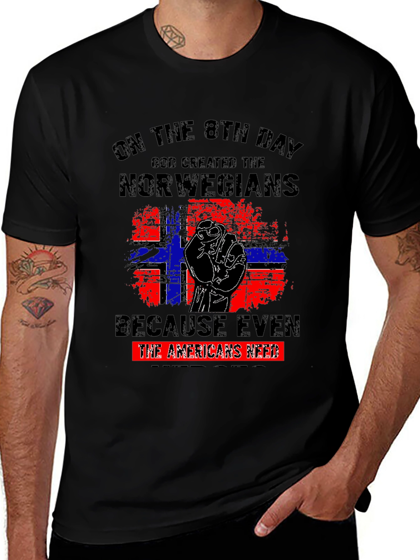 Norwegians & Americans T-Shirt