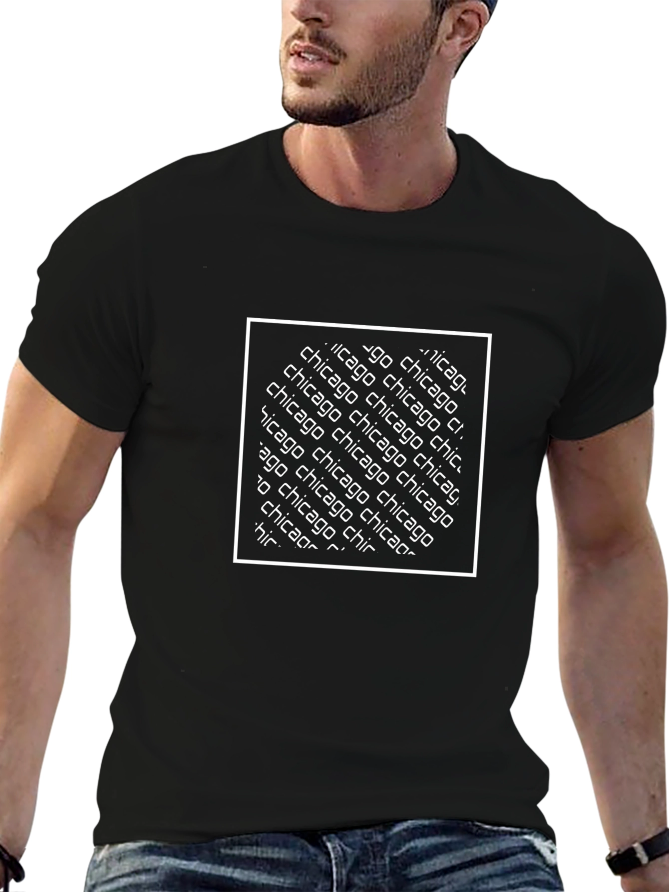 Chicago Graphic Print T-Shirt