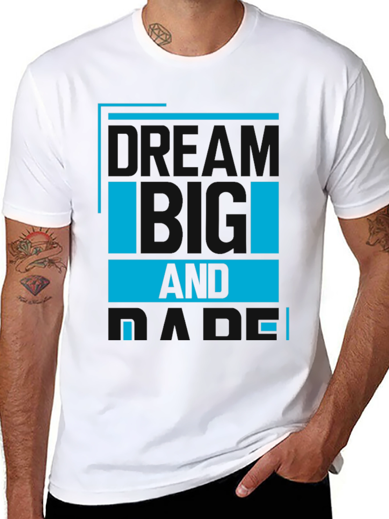 Dream Big T-Shirt - Motivational Design