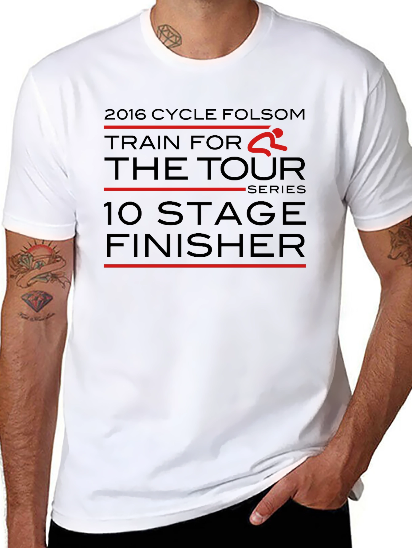 2016 Cycle Folsom Tour Series T-Shirt