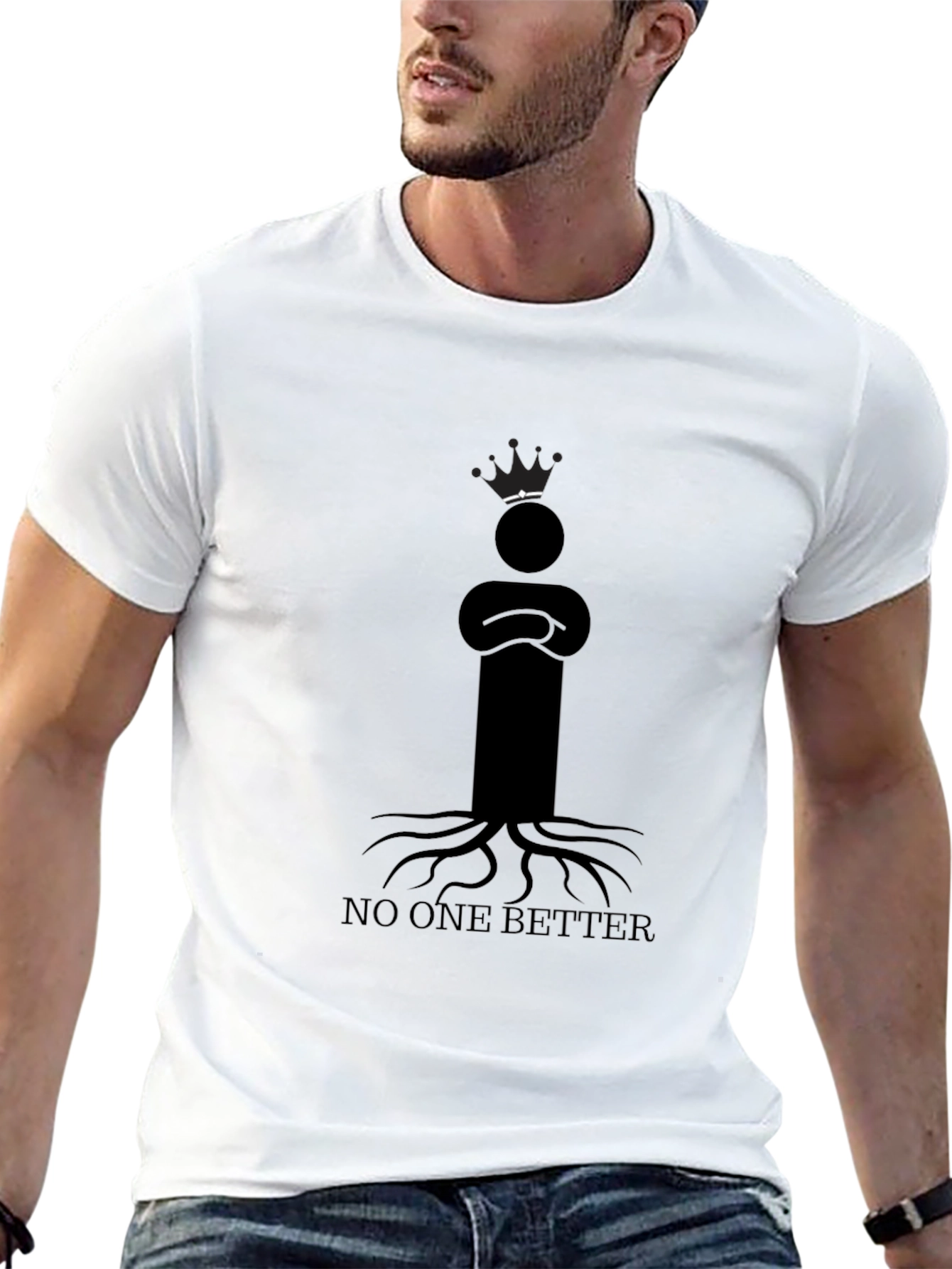 King Rooted T-Shirt - No One Better