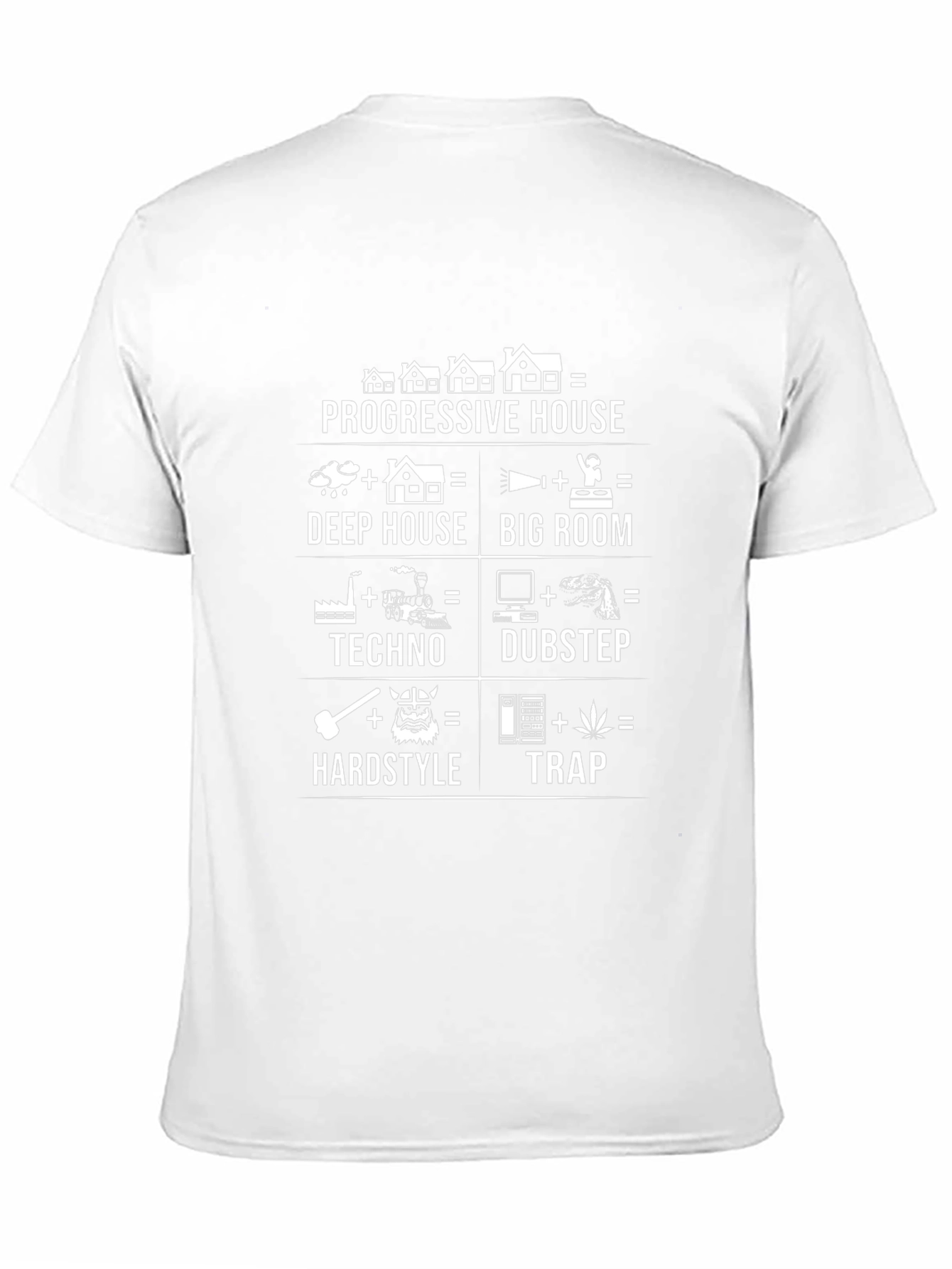 Electronic Music Genre Equation T-Shirt