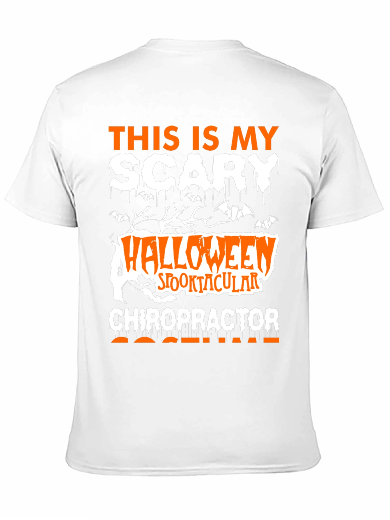 Scary Halloween Chiropractor T-Shirt