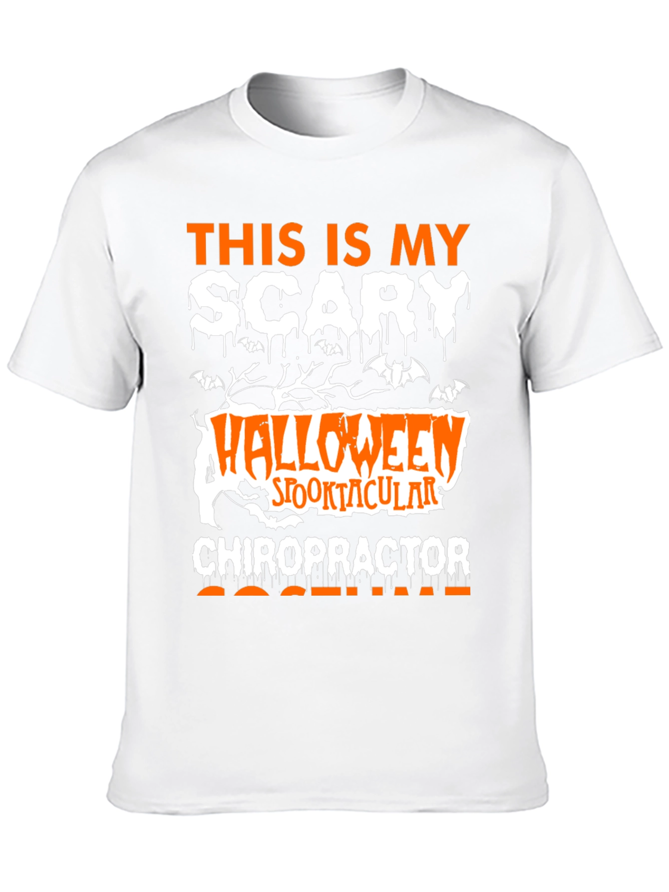 Scary Halloween Chiropractor T-Shirt