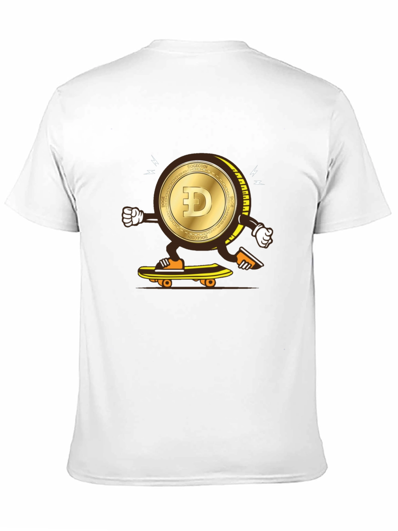 DogeCoin Skateboarder T-Shirt - Crypto Fun