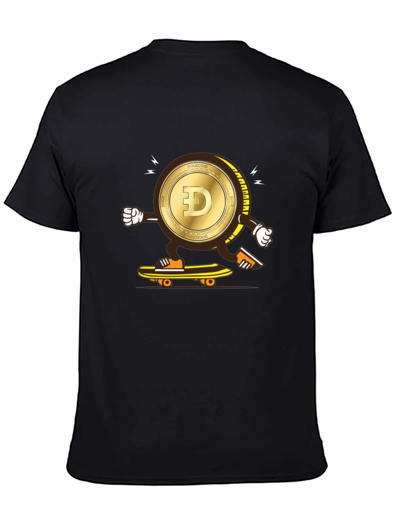 DogeCoin Skateboarder T-Shirt - Crypto Fun