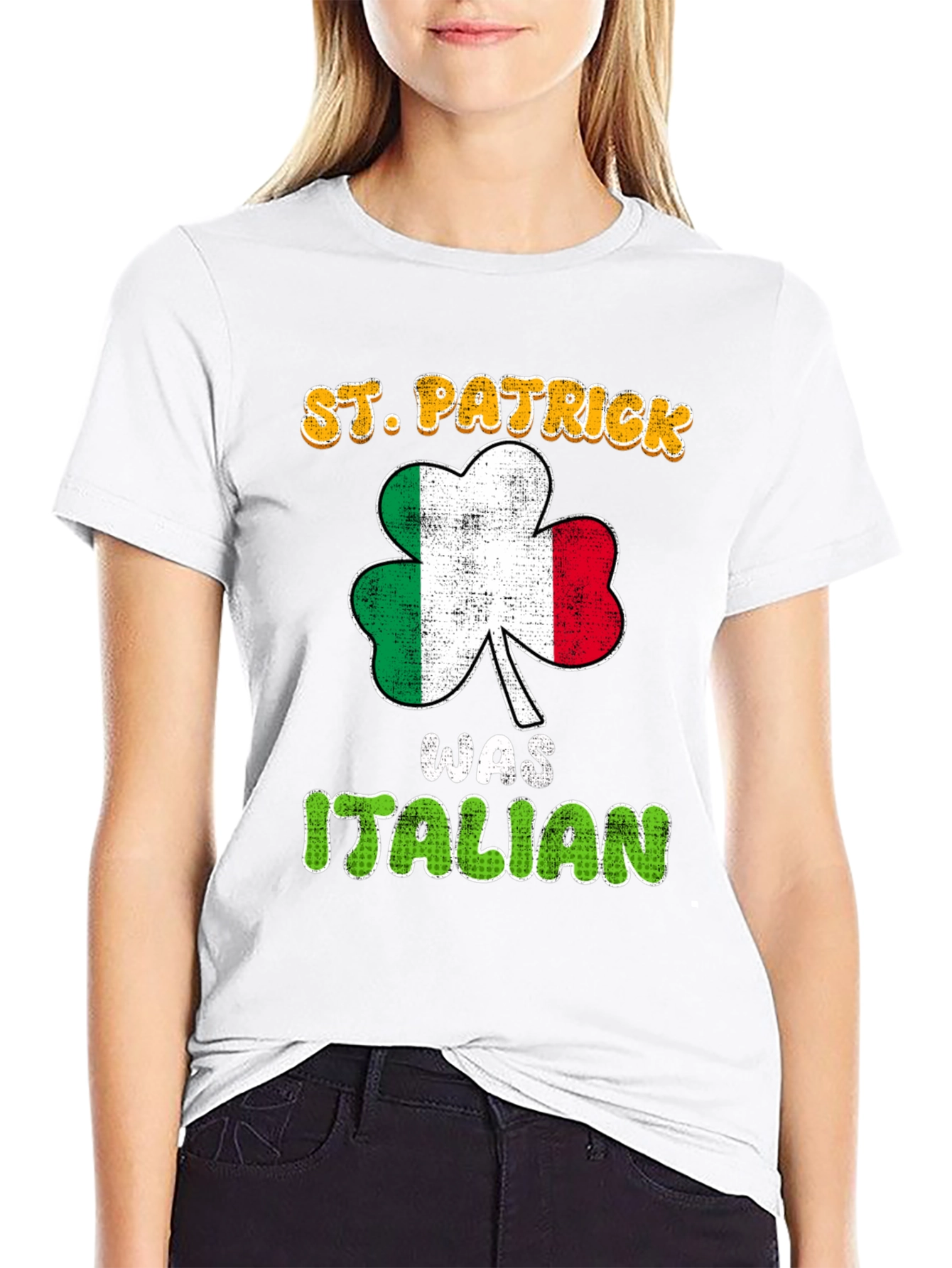 St. Patrick Was Italian T-Shirt - Italian Pride