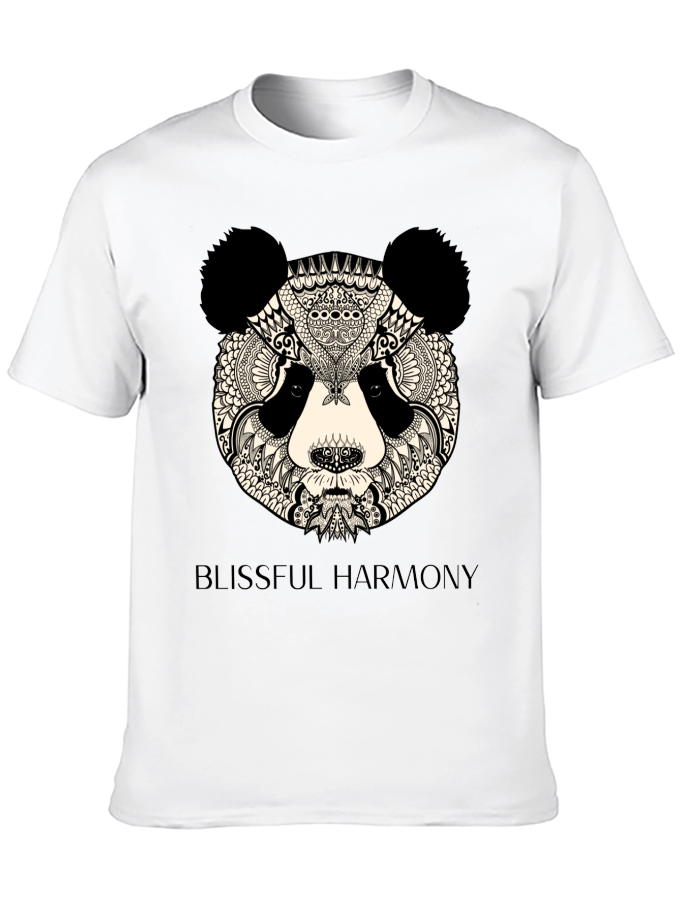 Zen Panda T-Shirt - Blissful Harmony Design