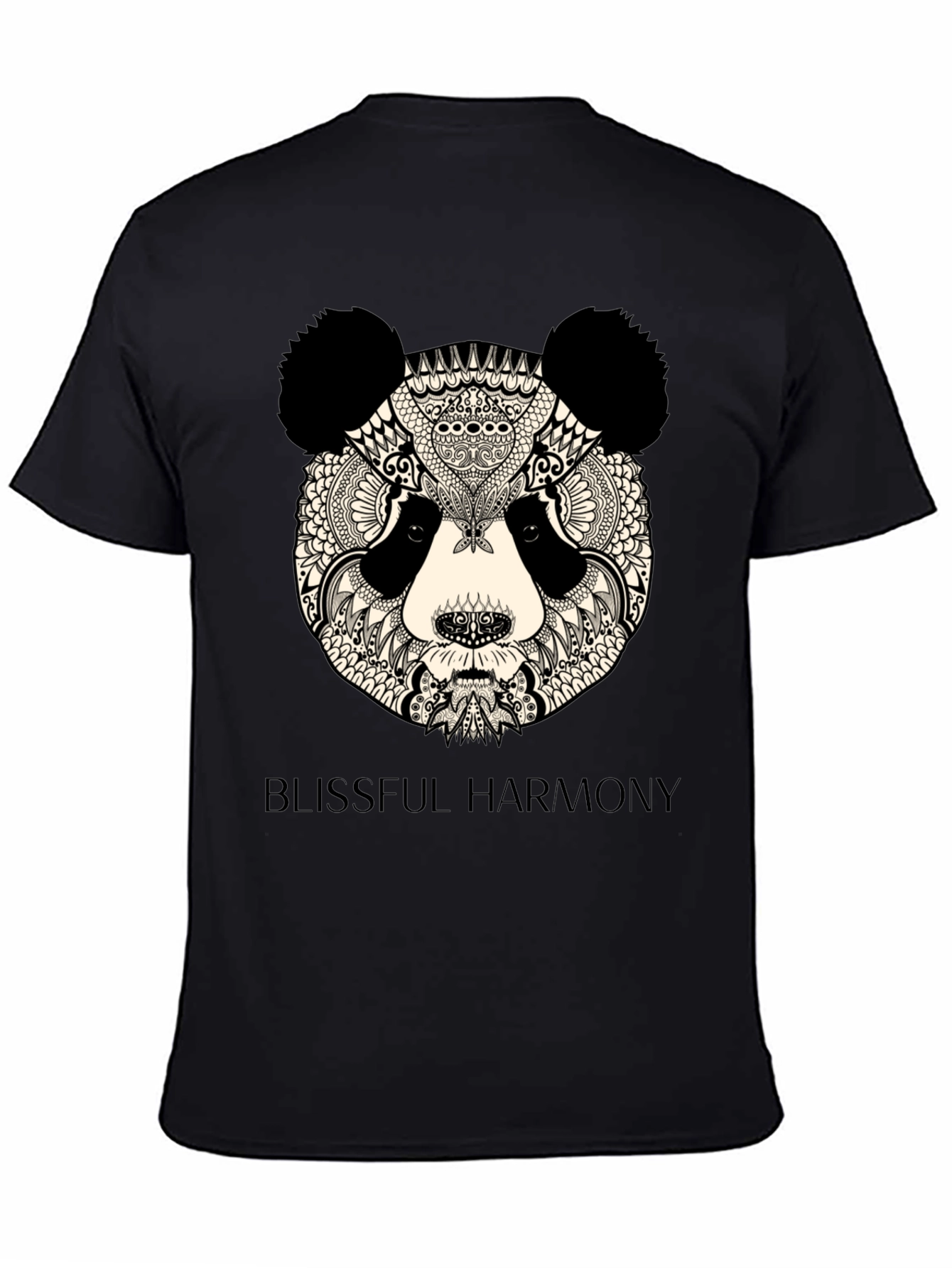 Zen Panda T-Shirt - Blissful Harmony Design
