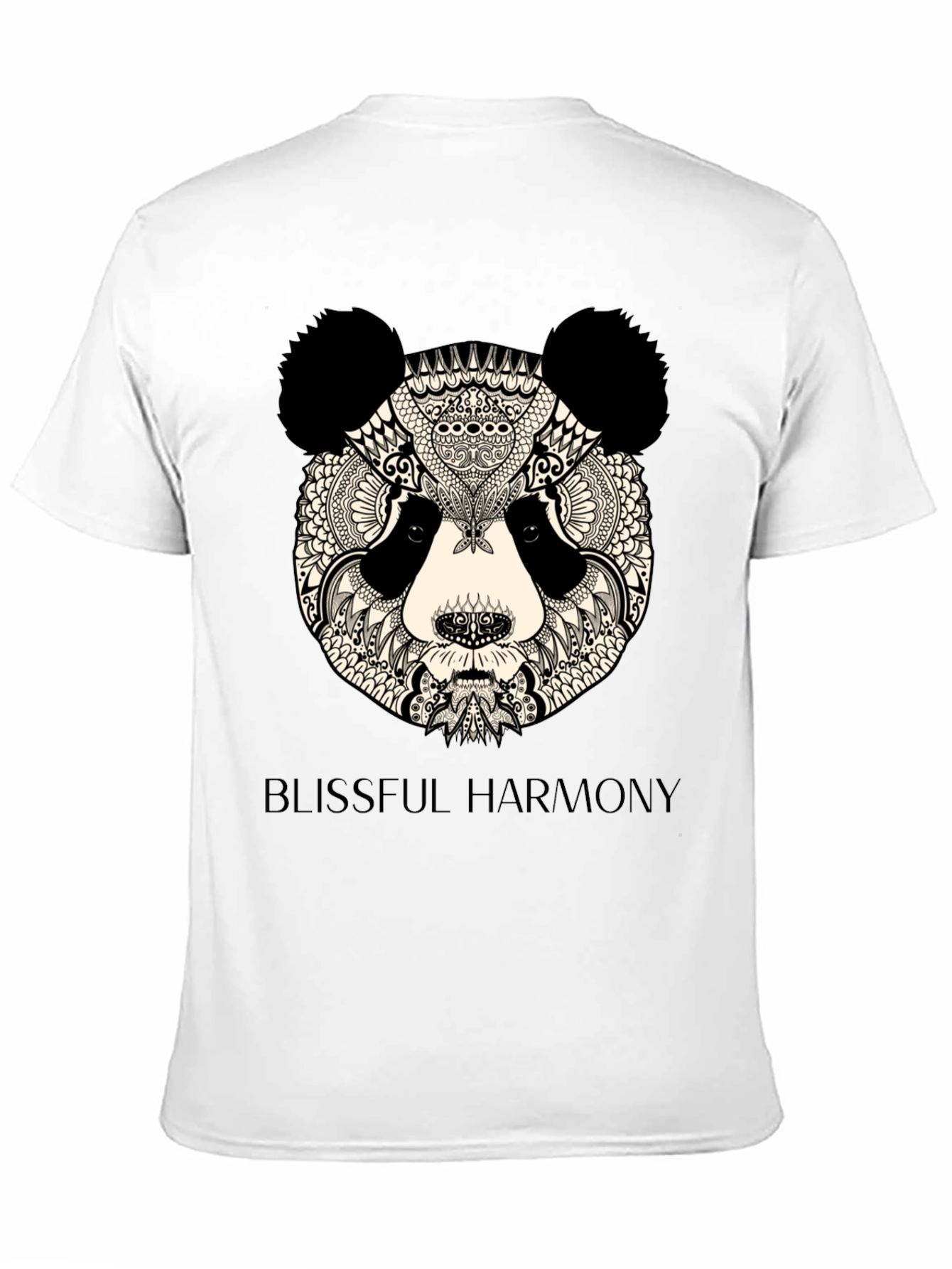 Zen Panda T-Shirt - Blissful Harmony Design