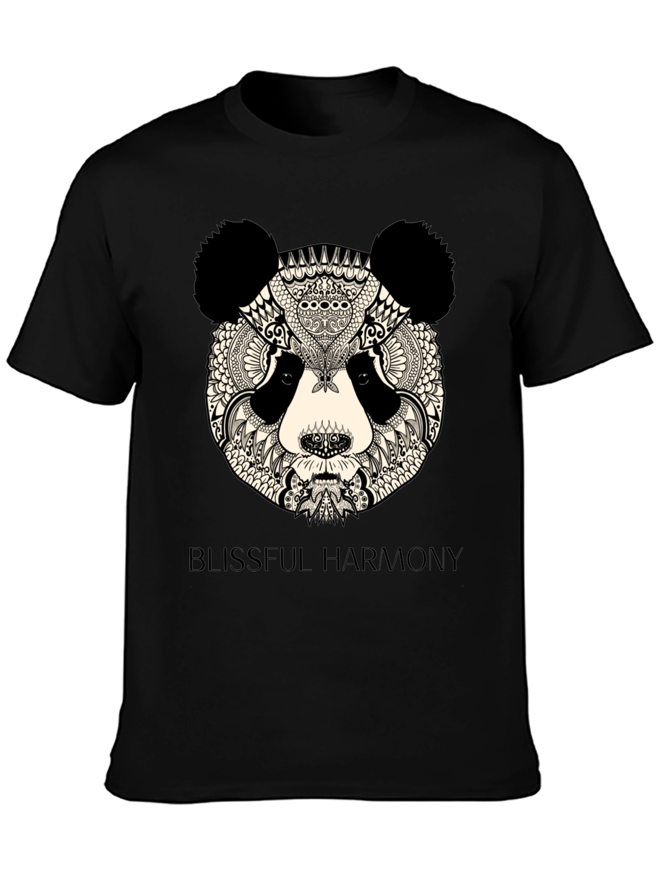 Zen Panda T-Shirt - Blissful Harmony Design