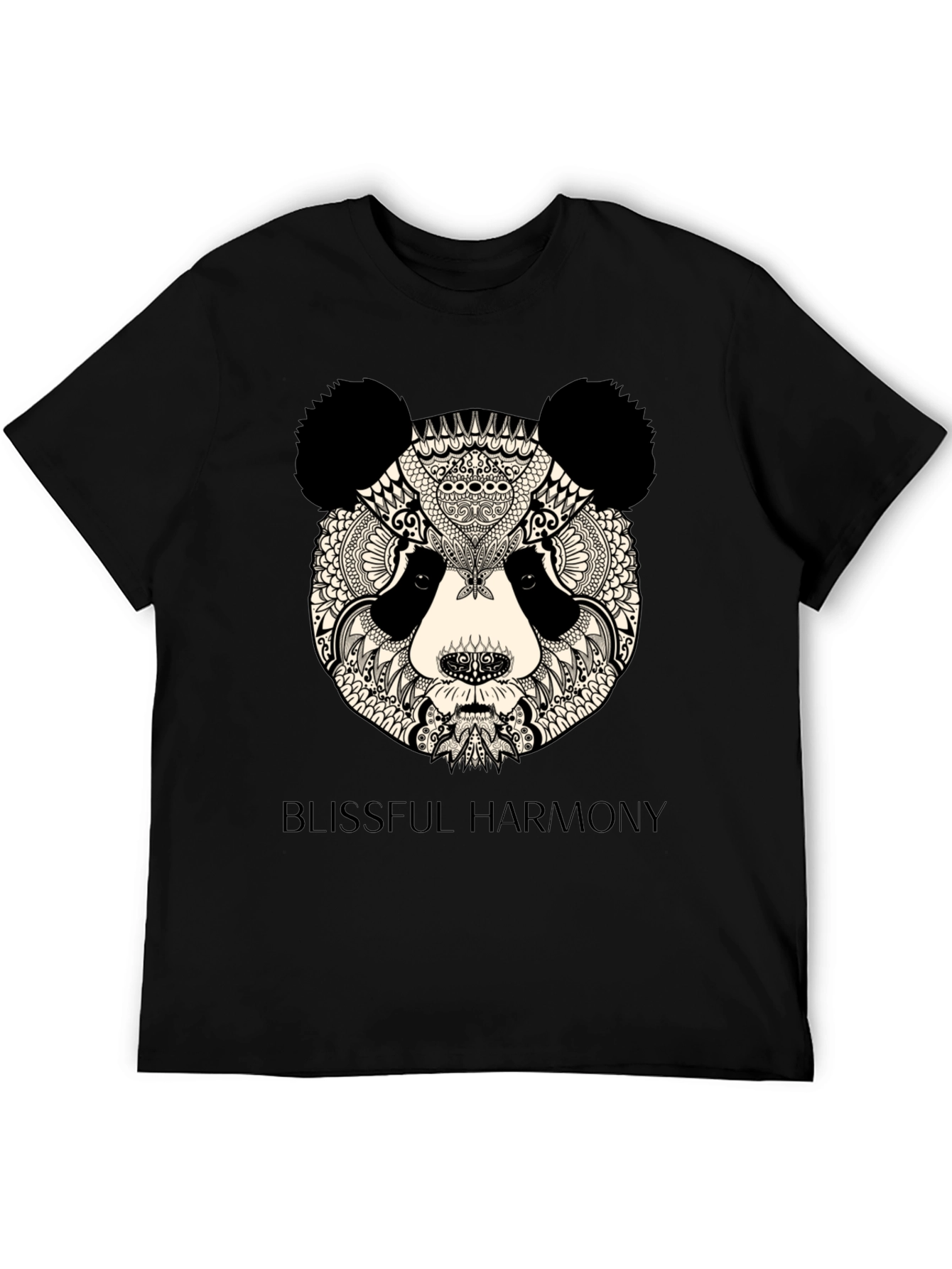 Zen Panda T-Shirt - Blissful Harmony Design