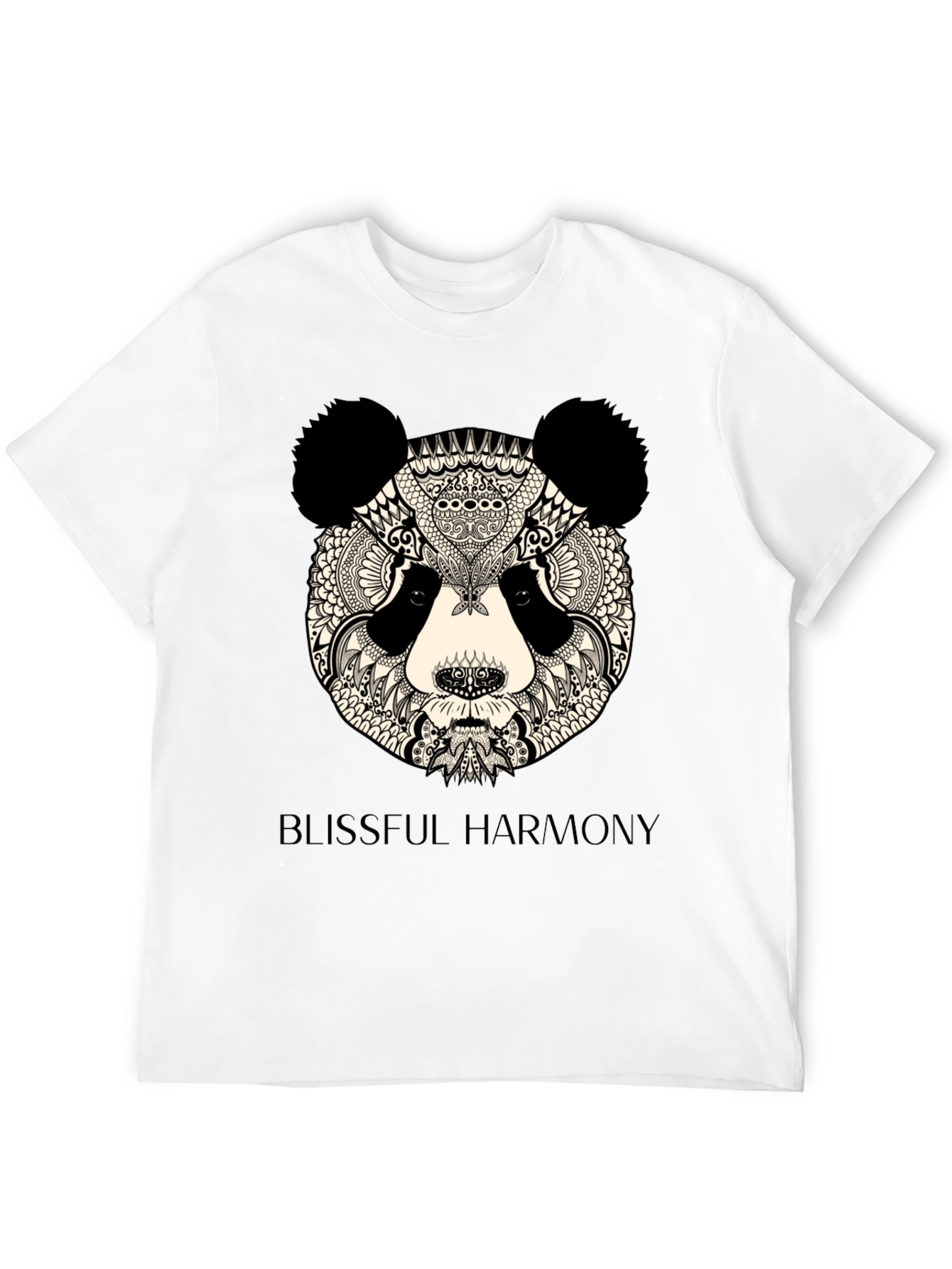 Zen Panda T-Shirt - Blissful Harmony Design