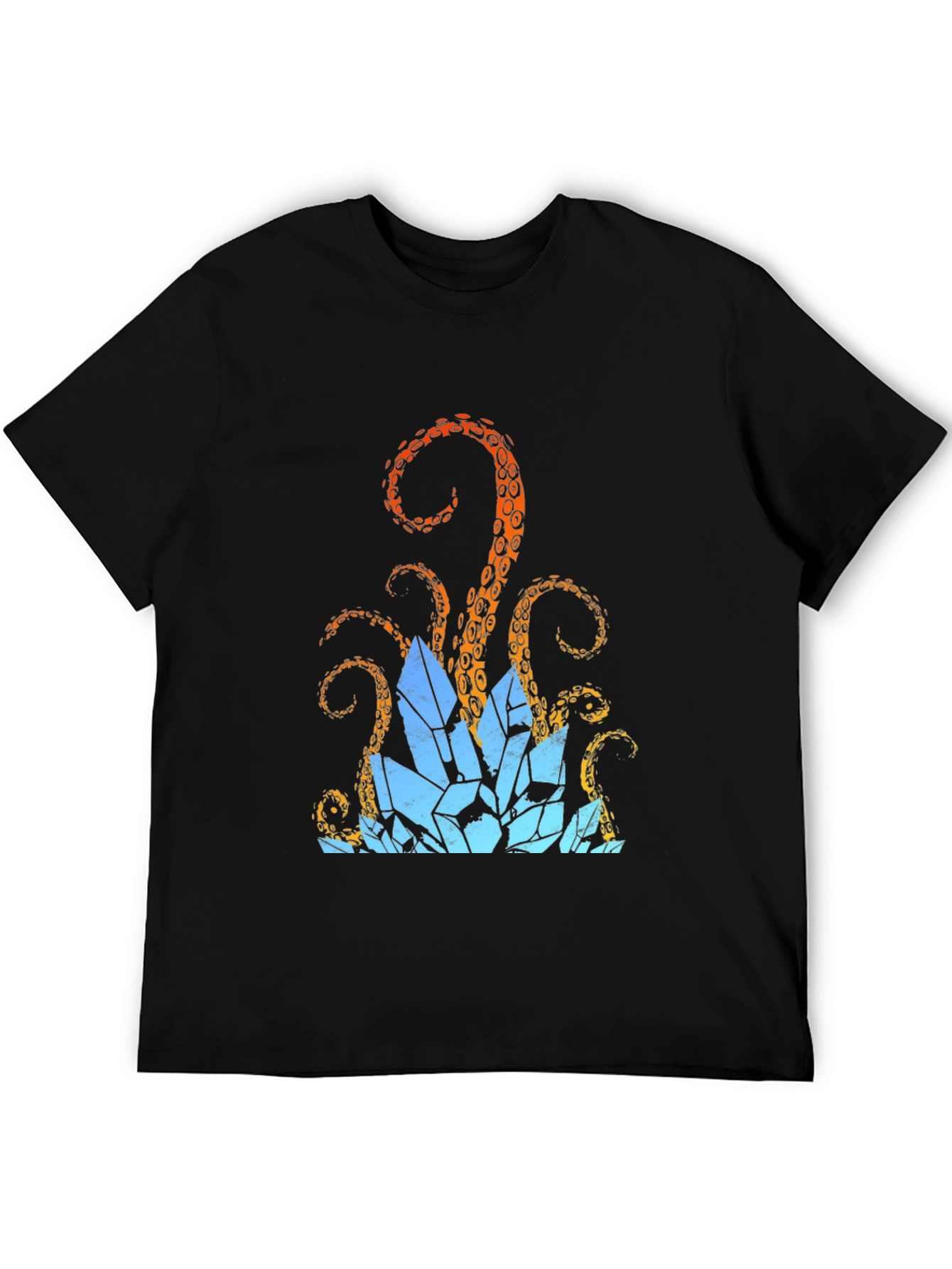 Octopus Crystal T-Shirt - Kraken Tee