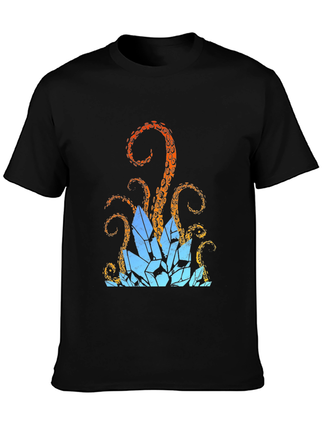 Octopus Crystal T-Shirt - Kraken Tee