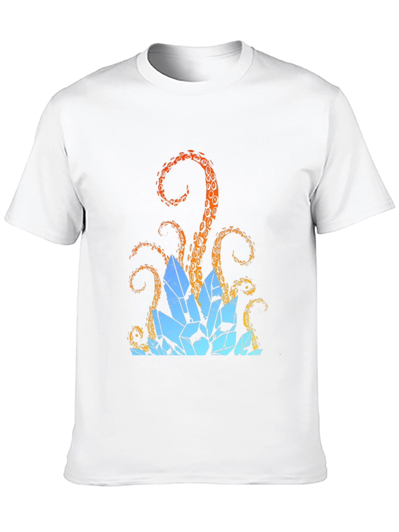 Octopus Crystal T-Shirt - Kraken Tee