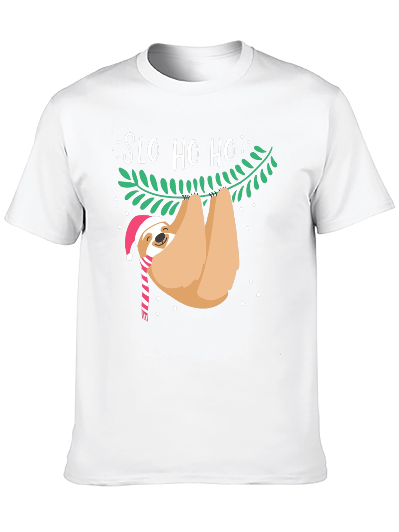 Funny Christmas Sloth T-Shirt