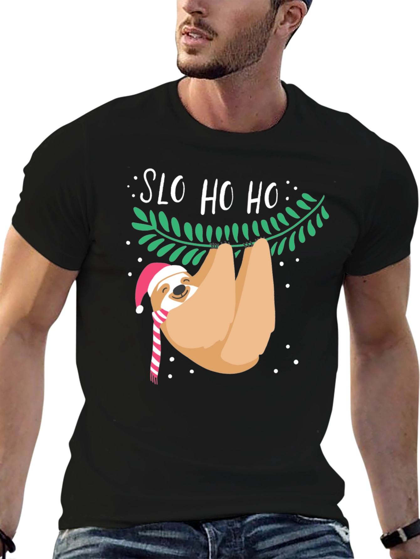Funny Christmas Sloth T-Shirt