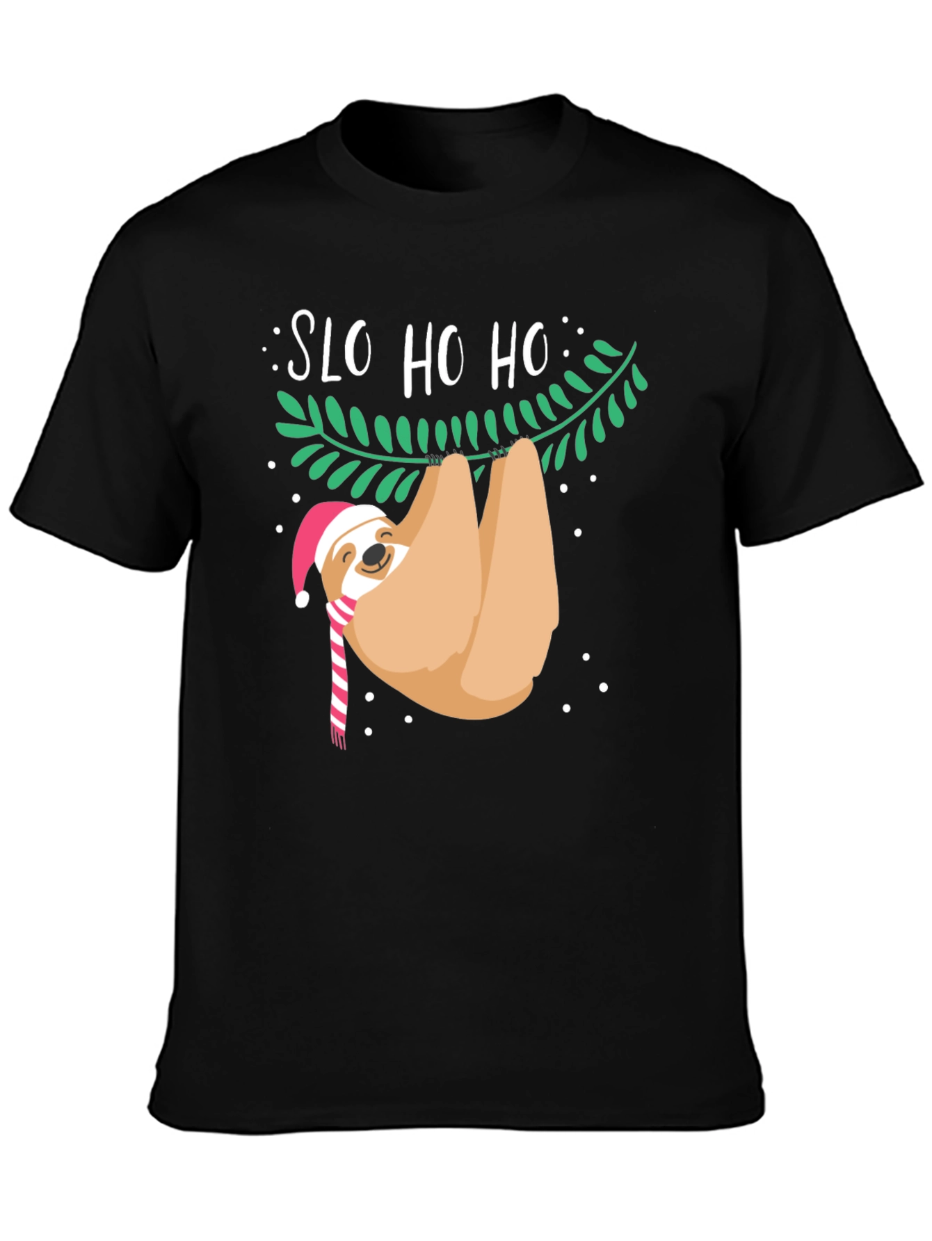 Funny Christmas Sloth T-Shirt