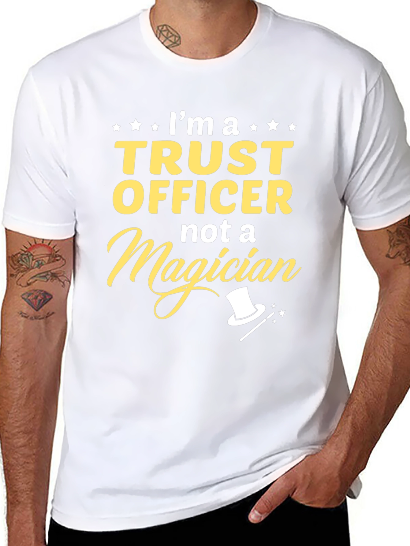 Trust Officer Not a Magician T-Shirt