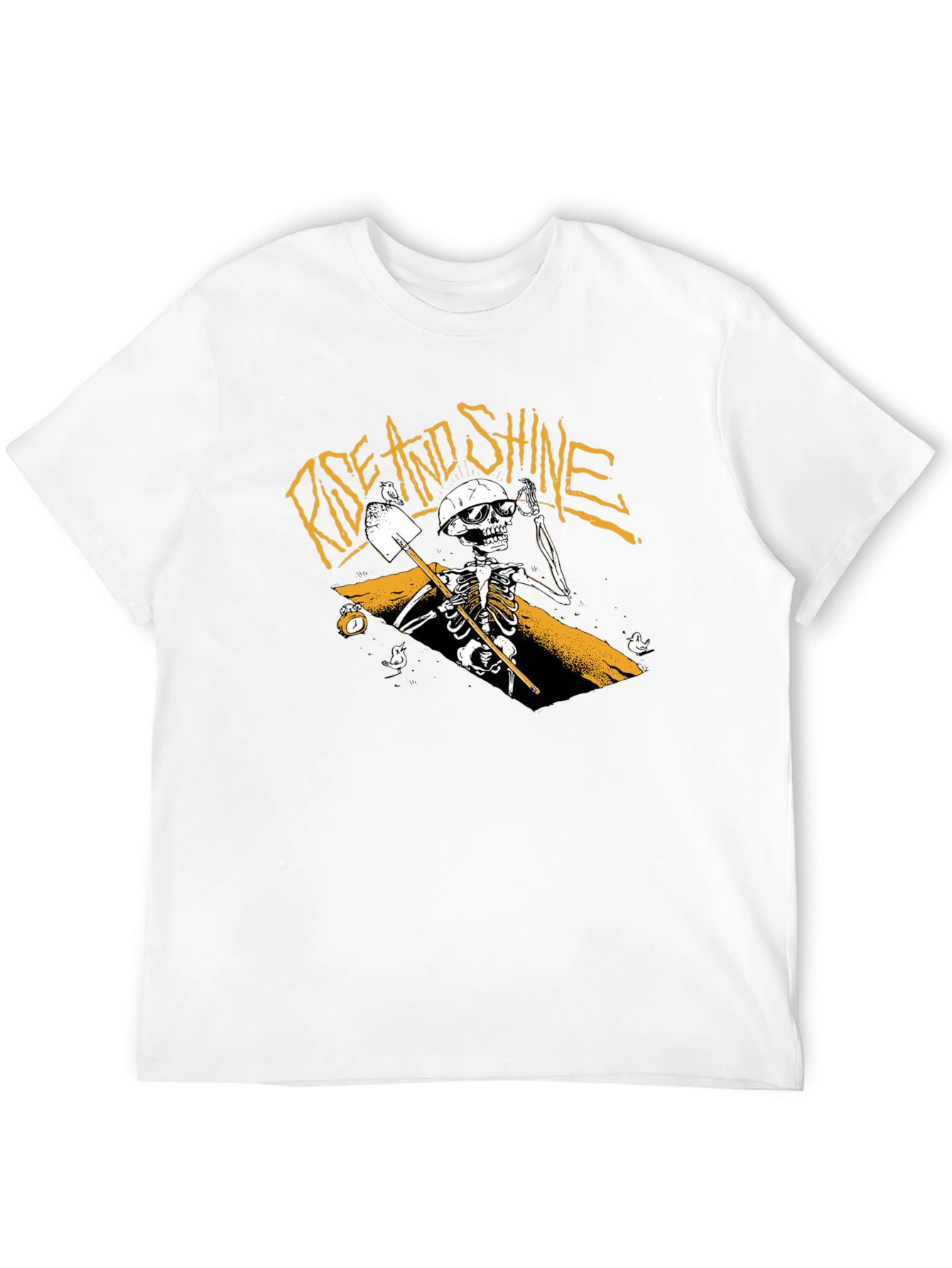 Rise and Shine Skeleton T-Shirt