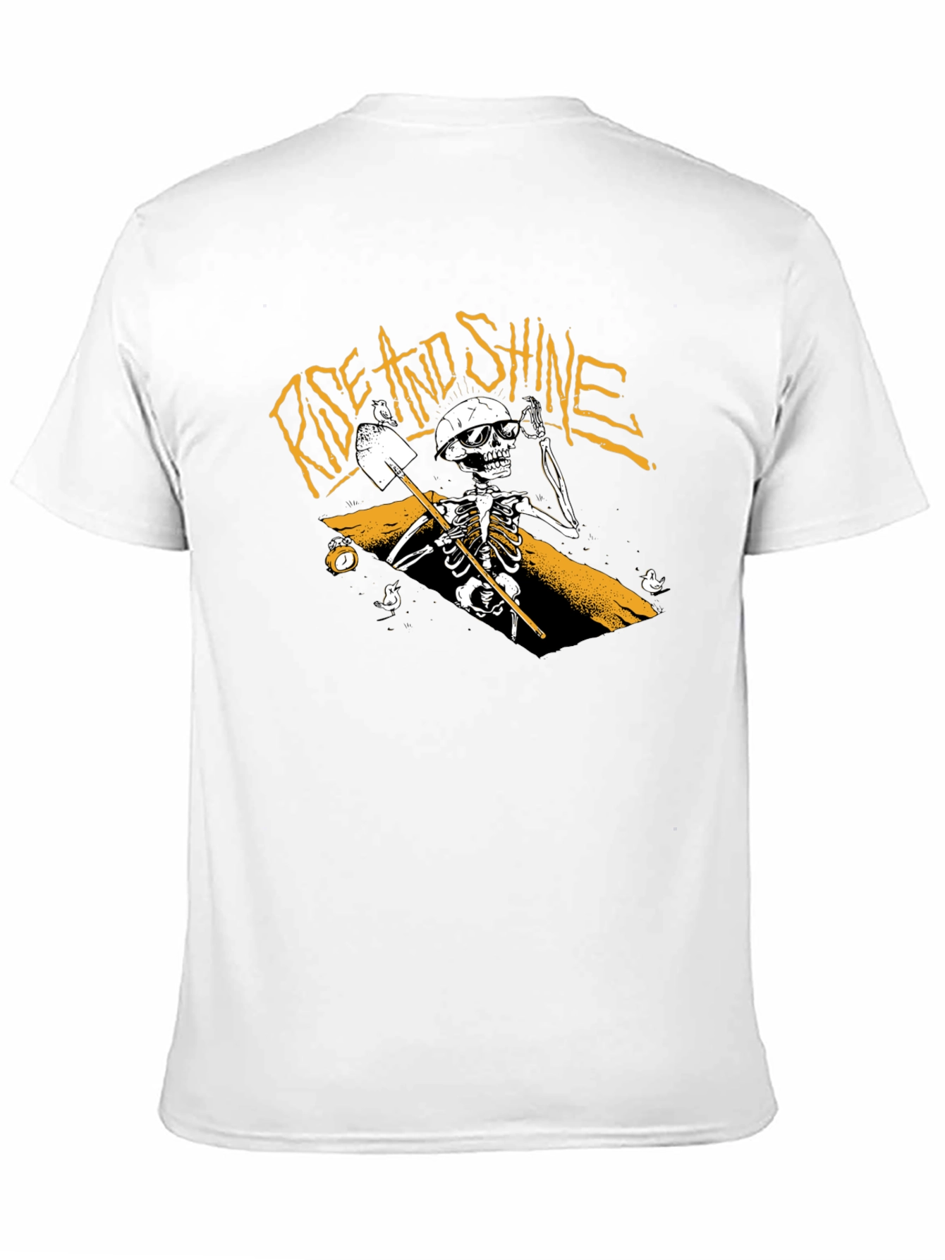 Rise and Shine Skeleton T-Shirt