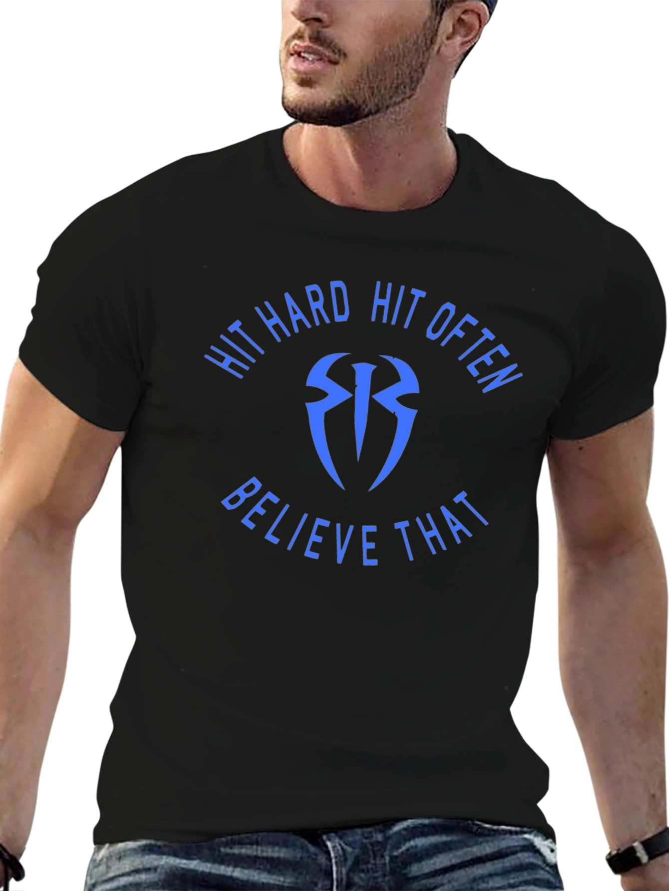 Hit Hard Hit Often Graphic Tee