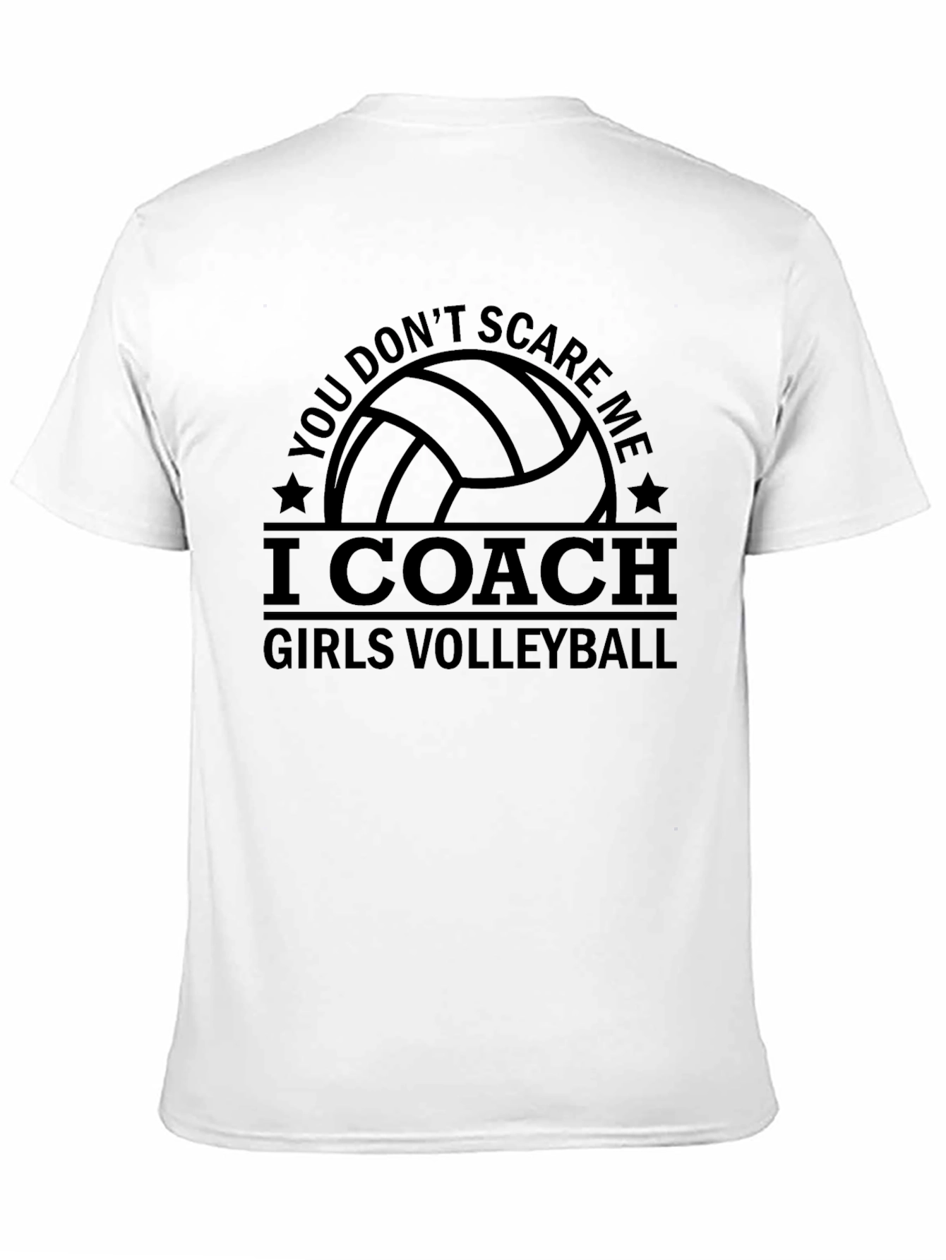 Volleyball Coach Graphic T-Shirt