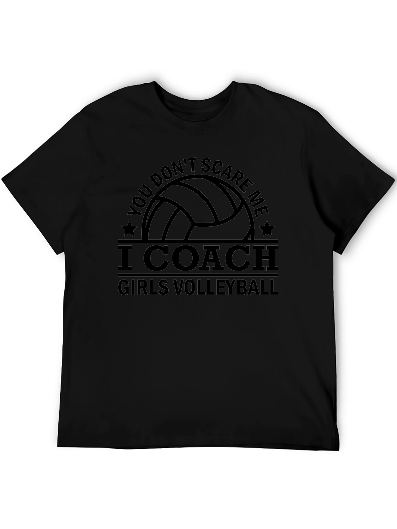 Volleyball Coach Graphic T-Shirt