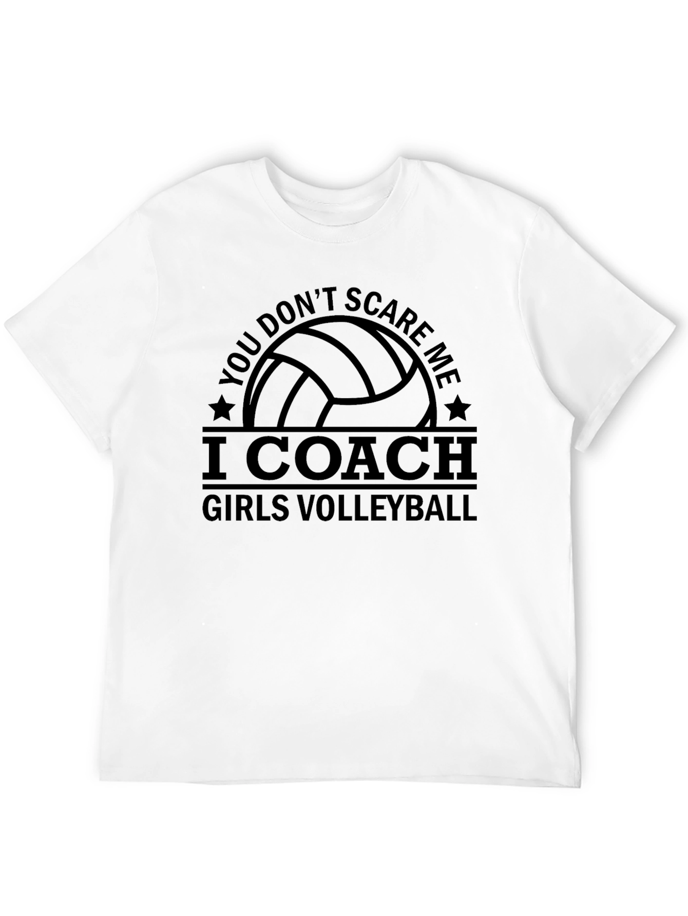 Volleyball Coach Graphic T-Shirt