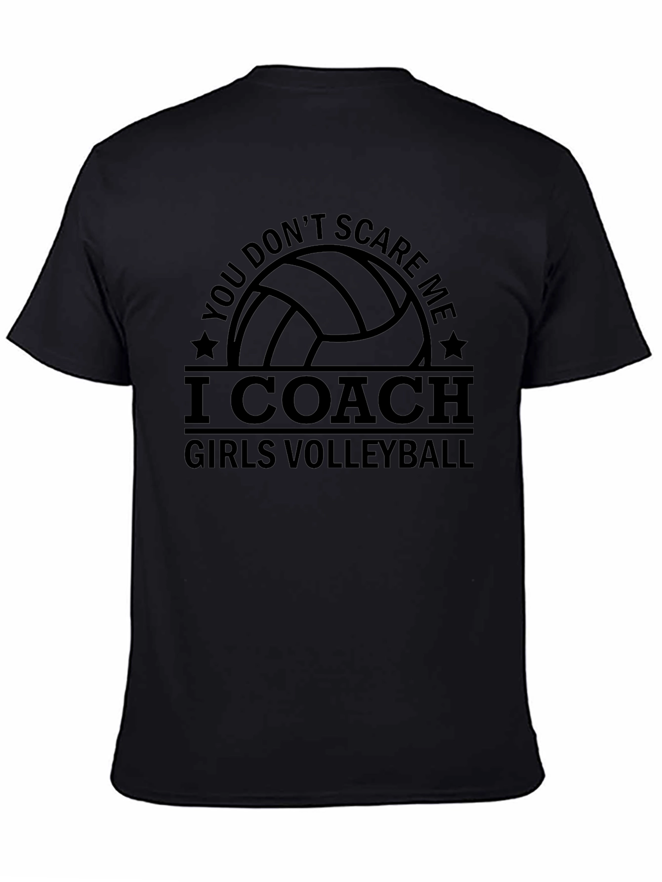 Volleyball Coach Graphic T-Shirt