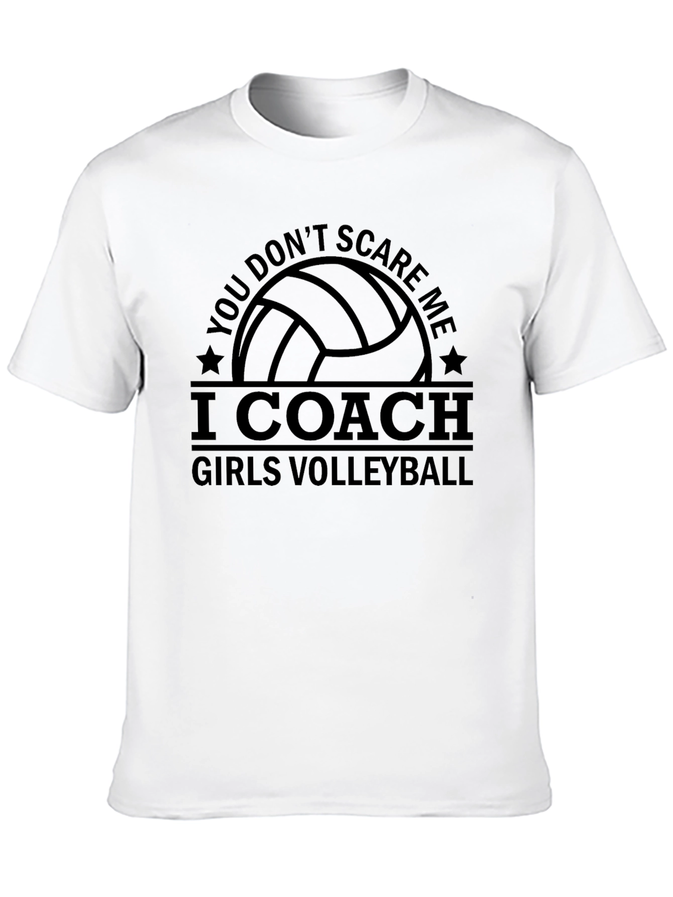 Volleyball Coach Graphic T-Shirt