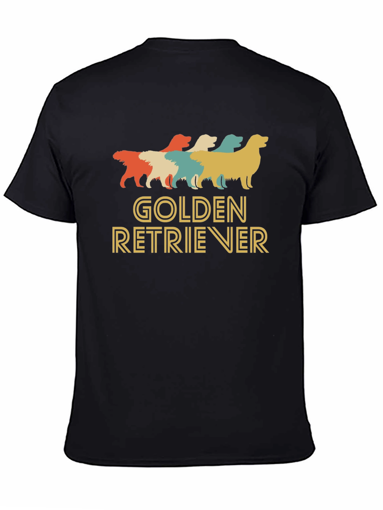Retro Golden Retriever T-Shirt