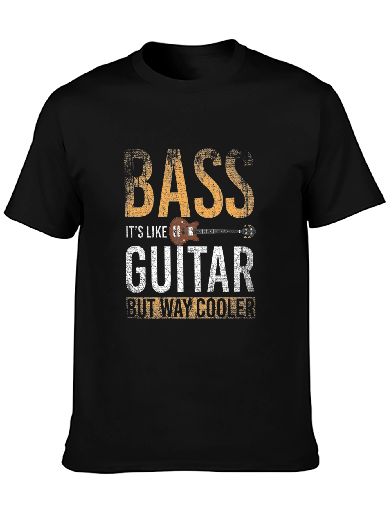 Bass Guitar Way Cooler Graphic Tee