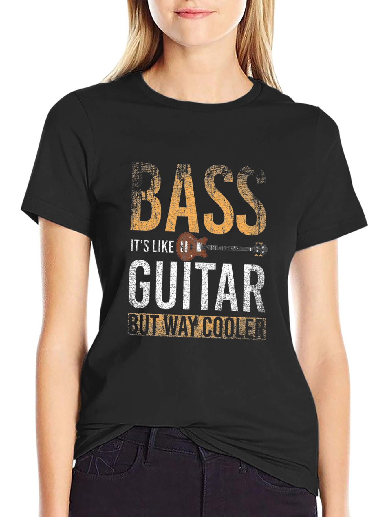 Bass Guitar Way Cooler Graphic Tee