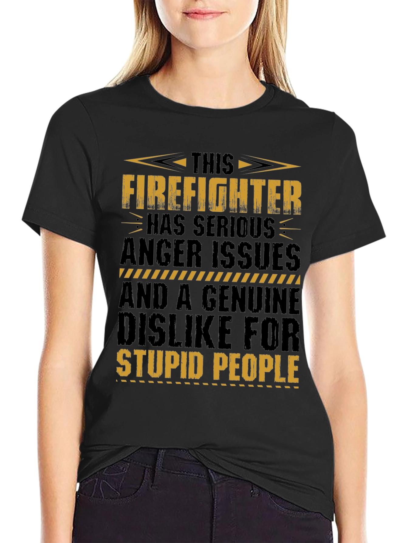 Firefighter Anger Issues Graphic Tee