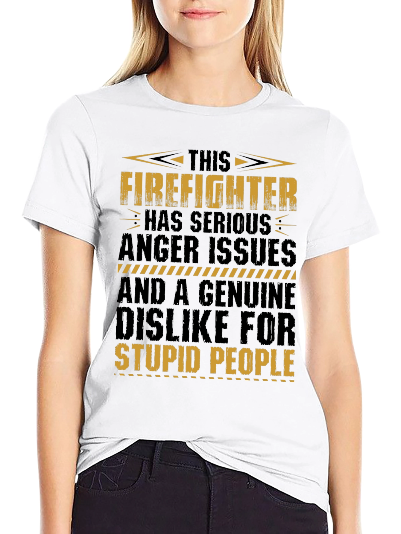 Firefighter Anger Issues Graphic Tee