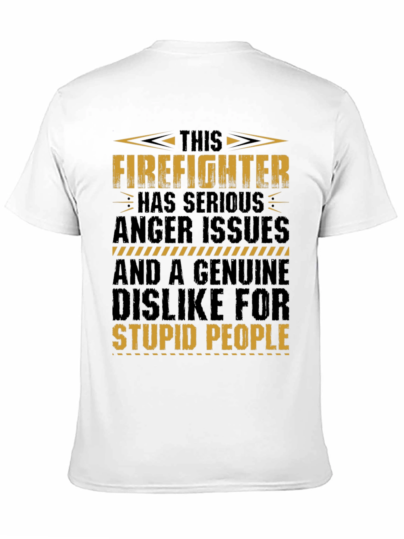 Firefighter Anger Issues Graphic Tee