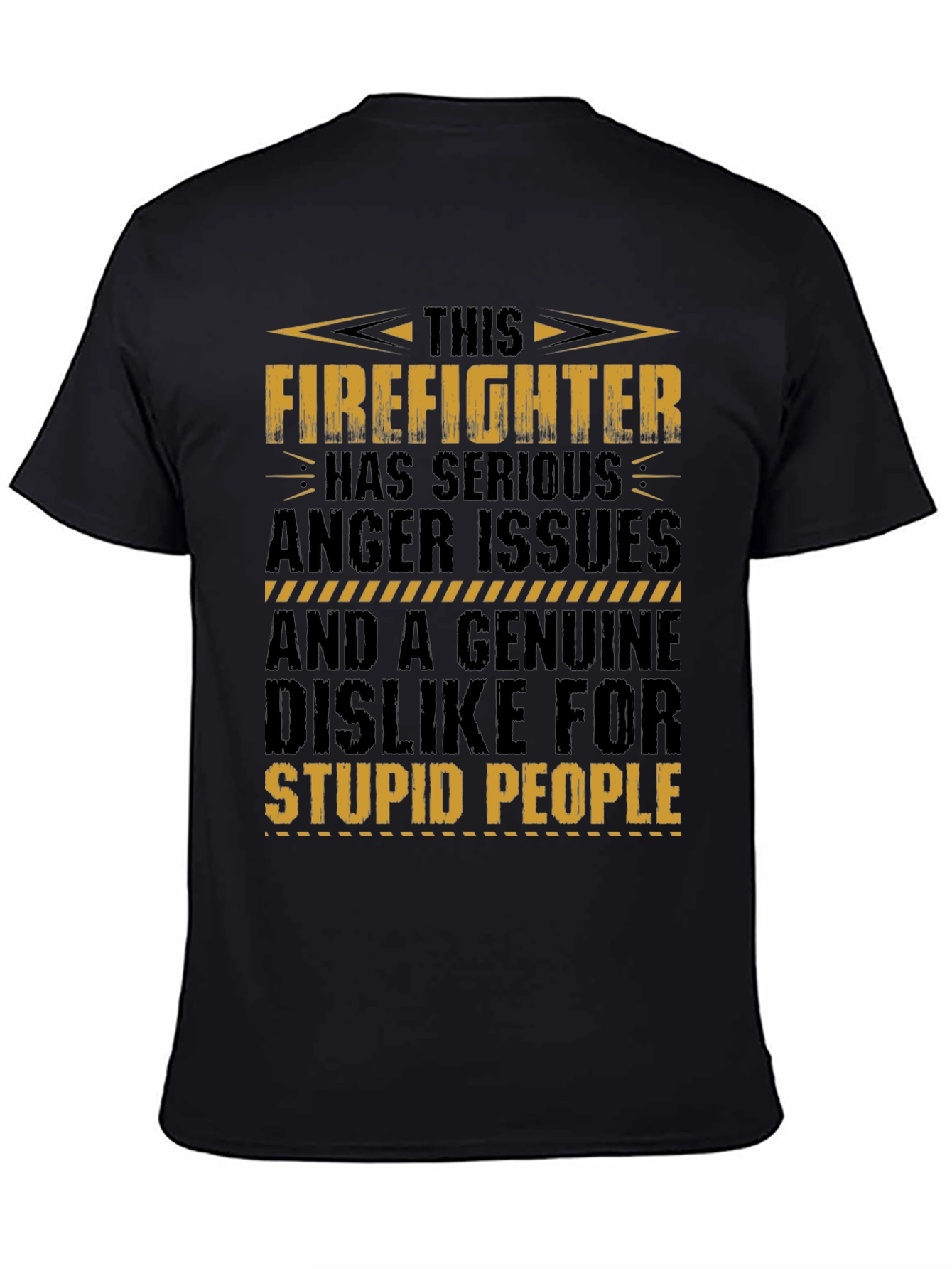 Firefighter Anger Issues Graphic Tee
