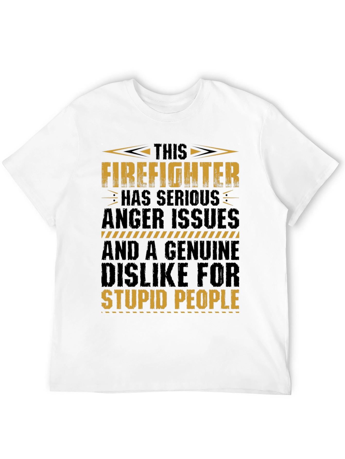 Firefighter Anger Issues Graphic Tee