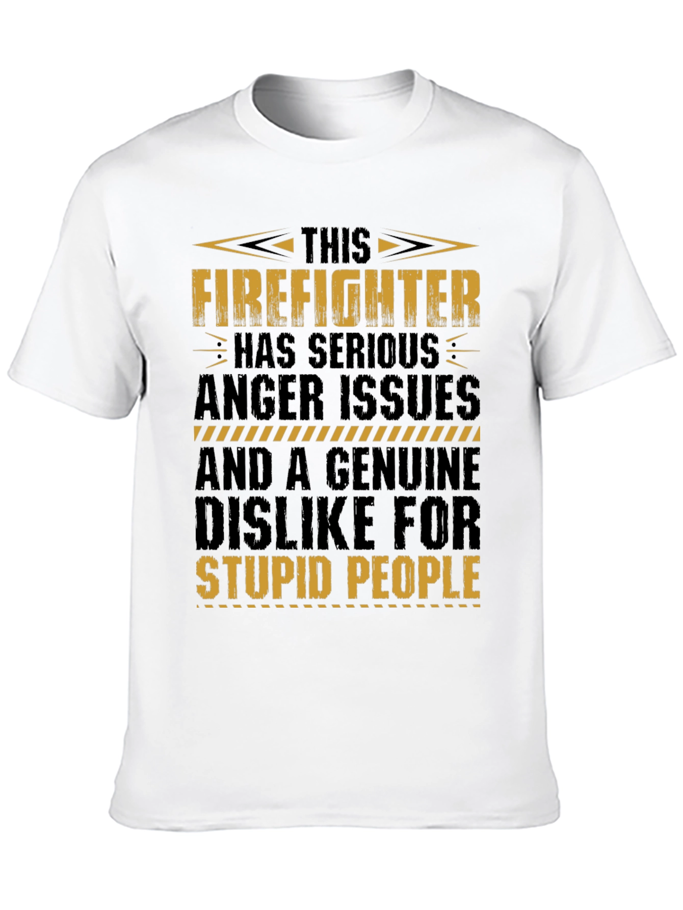 Firefighter Anger Issues Graphic Tee