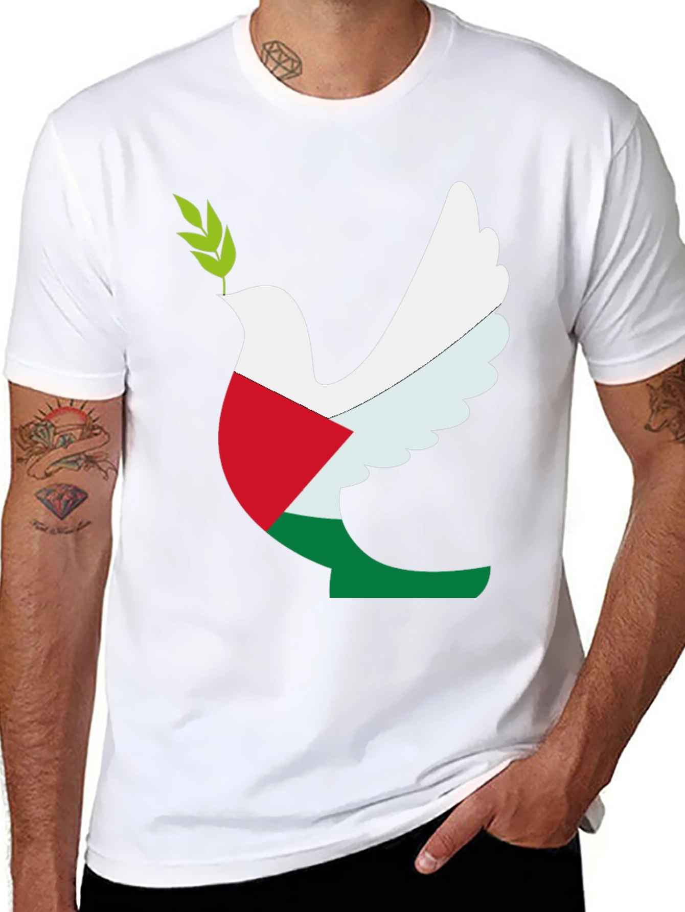Palestine Dove Peace T-Shirt