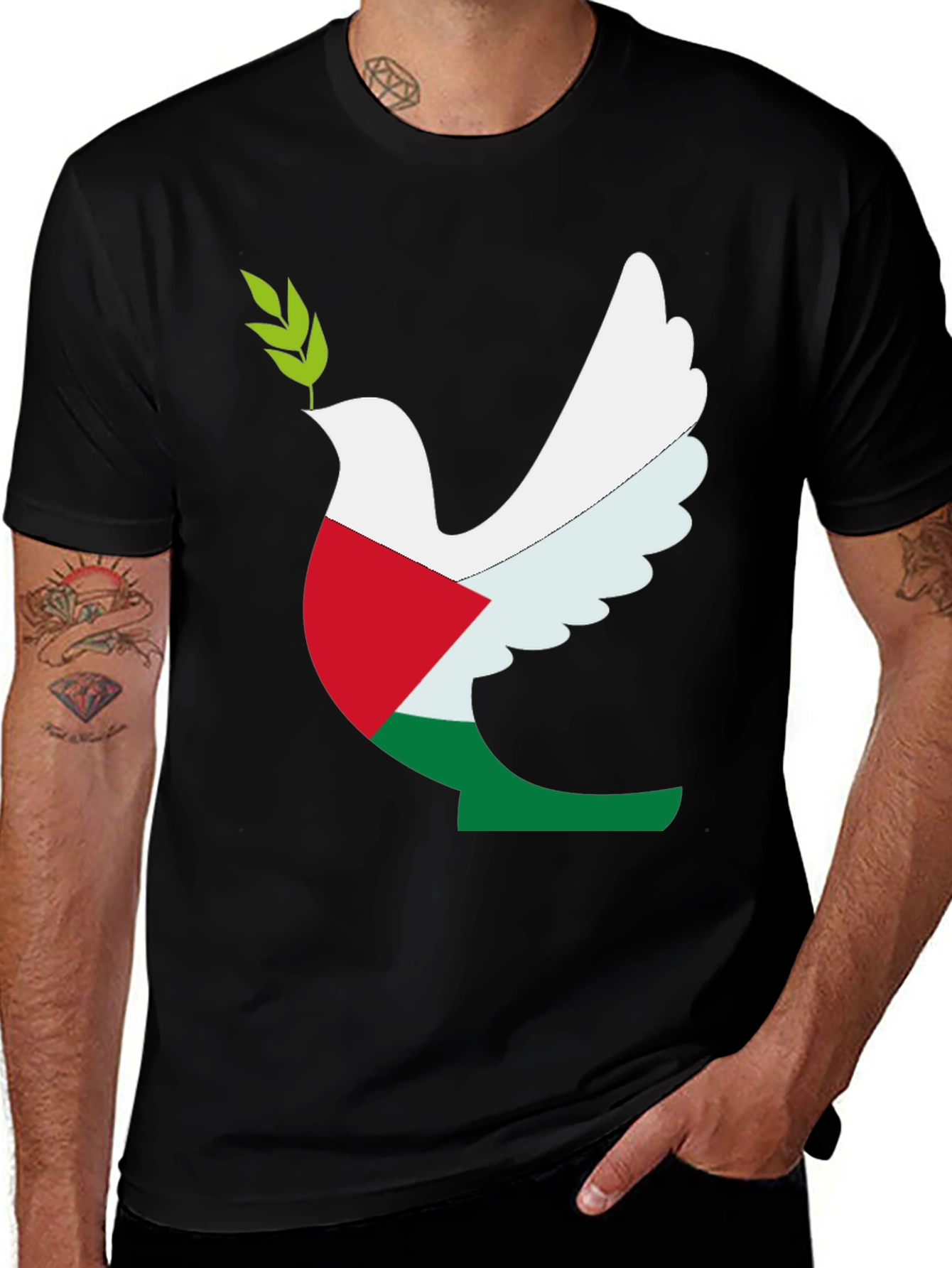 Palestine Dove Peace T-Shirt